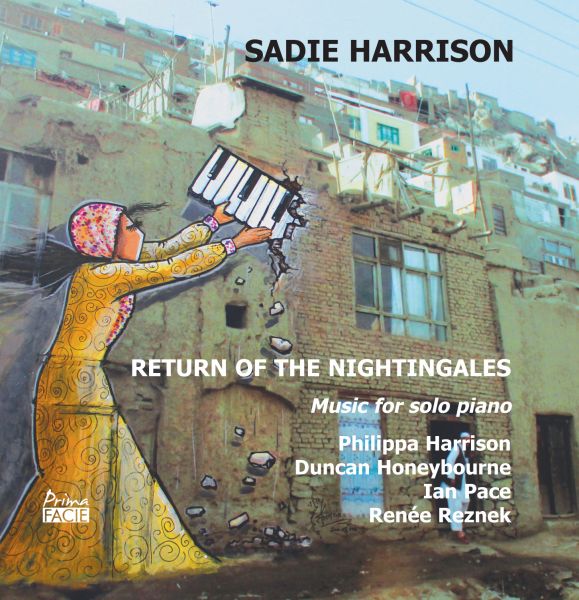 Return of the Nightingales: Music for Solo Piano by Sadie Harrison, album cover PFCD072