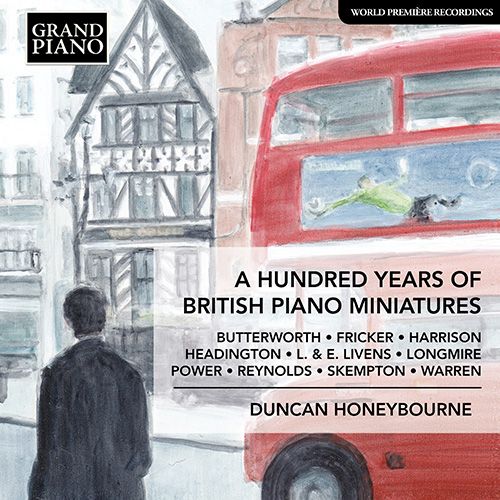 'A hundred years of British Piano Miniatures' album cover GP789